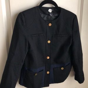 Black NavyBlue Blazer with Gold Buttons | H&M